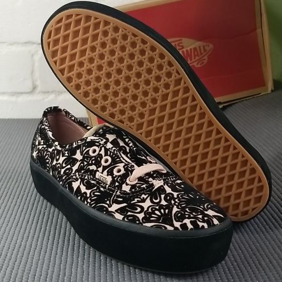 💥SOLD💥VANS SIDEWALL AUTHENTIC PLATFORM Womans 10 - Picture 5 of 11